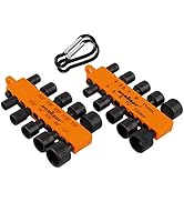 HORUSDY 22-Piece Power Nut Driver Set for Impact Drill, SAE and Metric, 1/4” Hex Head Drill Bit Set