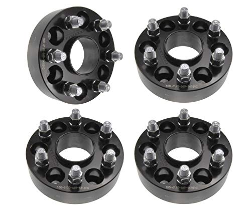 4pc 1.50" (38mm) Hubcentric 6x120 Wheel Spacers Fits Chevy Colorado Fits GMC Canyon