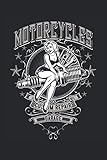 Motorcycles Custom Repair Garage: Sexy Pin-Up Girl Motorrad Werkstatt Geschenke Notizbuch liniert (A5 Format, 15,24 x 22,86 cm, 120 Seiten)