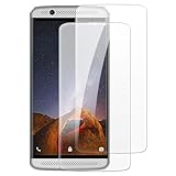 Shantime [2 piezas Protector Pantalla Cristal Templado Compatible con ZTE Axon 7 Mini (5.2 pulgadas), HD Claro Antirrayas Sin Burbujas