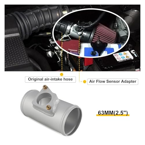 Adaptador de montaje del sensor flujo aire para proyectos de tuning en taller 7