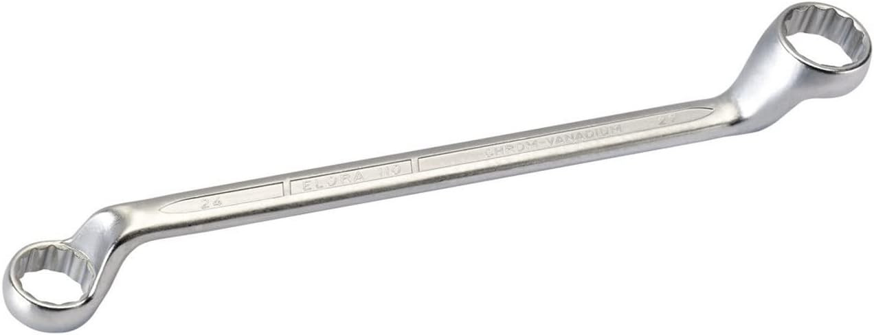 Draper 6200 110 Elora Deep Crank Metric Ring Spanner, 16mm x 17mm