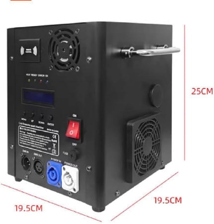 Máquina de Chispas Frías Novastra Stage Spark 2x750W DJ miniatura 2