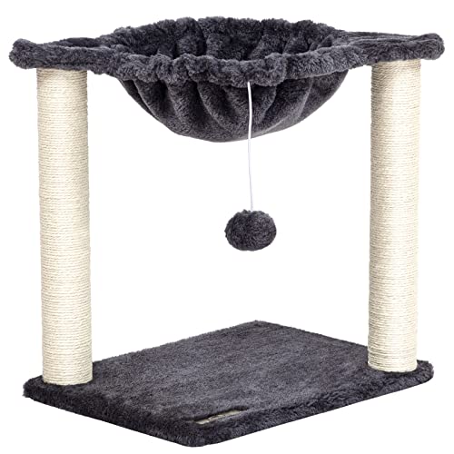 Hoobro Cat Tree Tower For Indoor Cat, Small Cat Pet House Furniture For Kitten, 15.7 X 11.8 X 16.5 Inches, Plush Soft Hanging Basket Perch Hammock, With Sisal Cat Scratching Post, Plush Toy Gy08Ct03 #TOP6
