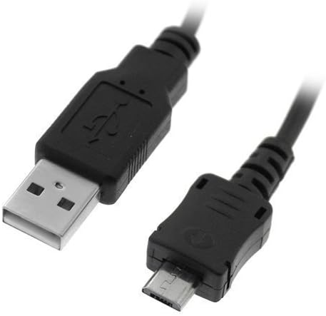 Captive Cable 10 Ft Feet Sync & charging Micro USB Data Cable for Samsung Acclaim ...