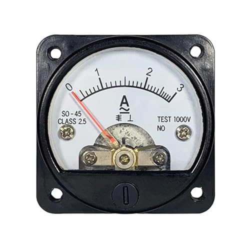 Ampèremètre AC 20A circulaire So45 de 45mm pour tableau électrique