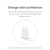 Samsung 25W Wall Charger Power Adapter with Cable, Super Fast Charging, Compact Design, Energy Efficient, Compatible with Galaxy and USB Type C Devices, Black