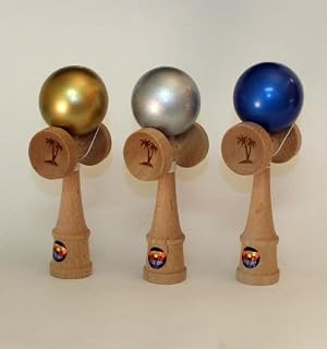 Bahama Kendama Metallic Collection - Lot of 3 Kendamas