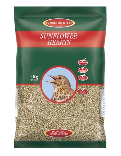 Johnston & Jeff Sunflower Hearts 4Kg