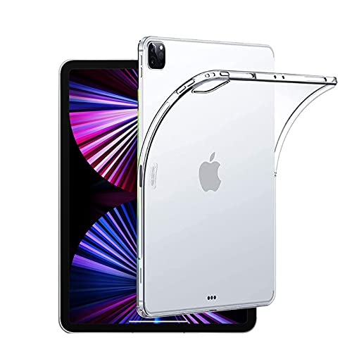 For iPad Pro 11 ケース アップル 11インチiPad Pro - 第3世代 第2世代 第1世代 適用 保護カバー クリア ソフト シリコン TPU ipad pro 11 2021 対応