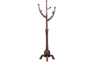 Premium Wooden Clothing Rack with Freestanding Design