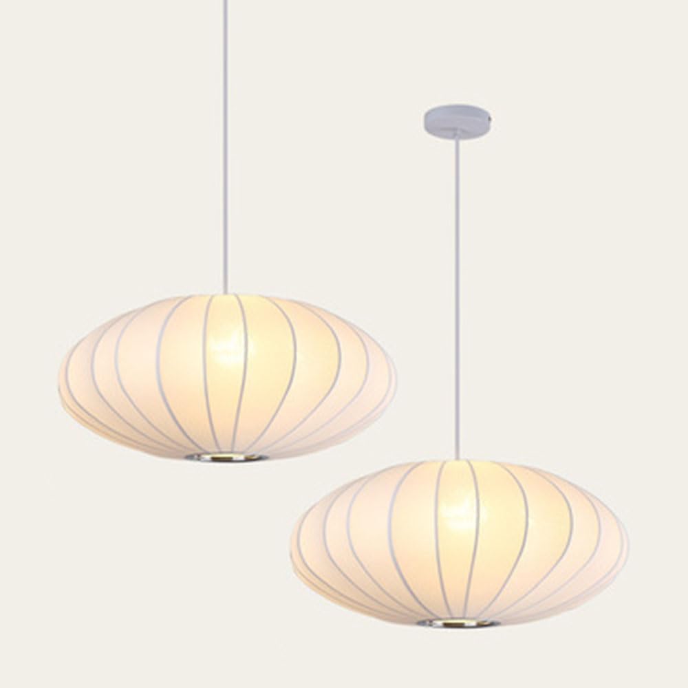 Lampe à suspension tête unique style cocon pour éclairage de plafond - 8