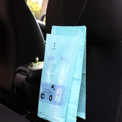 Image of 100PCS Car Trash Bag Rubbish Bin Bag Car Trash Bin Gag Disposable Container Bag for Auto Car Truck Vehicle Office Babyroom Bathroom Study Room