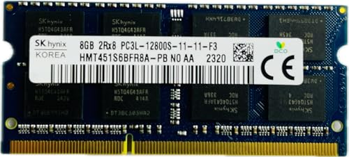 Image of 8GB 2Rx8 PC3L-12800S-11-11-F3 HMT41GS6BFR8A-PB NO AA | DDR3 PC3L 1600MHz SODIMM | Laptop RAM | Memory Module