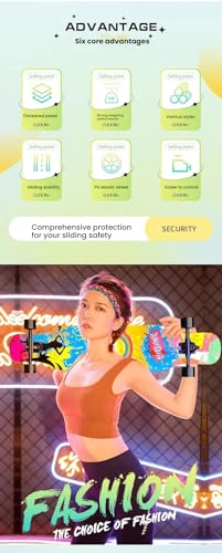 Customizable Patterns Supported? Professional-Grade All-Round Longboard?42-Inch Longboard Skateboard, 8-Layer Maple Deck, ABEC-11 Bearings, PU Wheels, Artistic Design (Surfer, 43in)