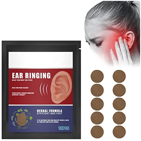 Relief Tinnitus Ear Patch,Herbal Tinnitus Patch,Treatment Ear Care Patch,Prevent Hearing Ear Care Patch for Tinnitus,Tinnitus Relief Patches Cover