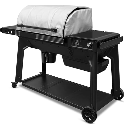 Grill Insulated Blanket for Traeger Woodridge Pro Smoker Cover Thermal Insulation Replacement Parts Insulator Wood Pellet Grills BBQ Winter Accessory