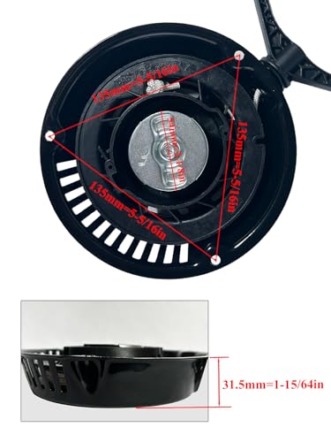 Yamakato 951-14151 951-10658 Snowblower Pull Start For Troy Bilt Mtd Craftsman Yard Machines Cub Cadet Storm 2410 2620 179Cc 208Cc Snow Blower 951-12418 951-12127 Tiller thumb #2