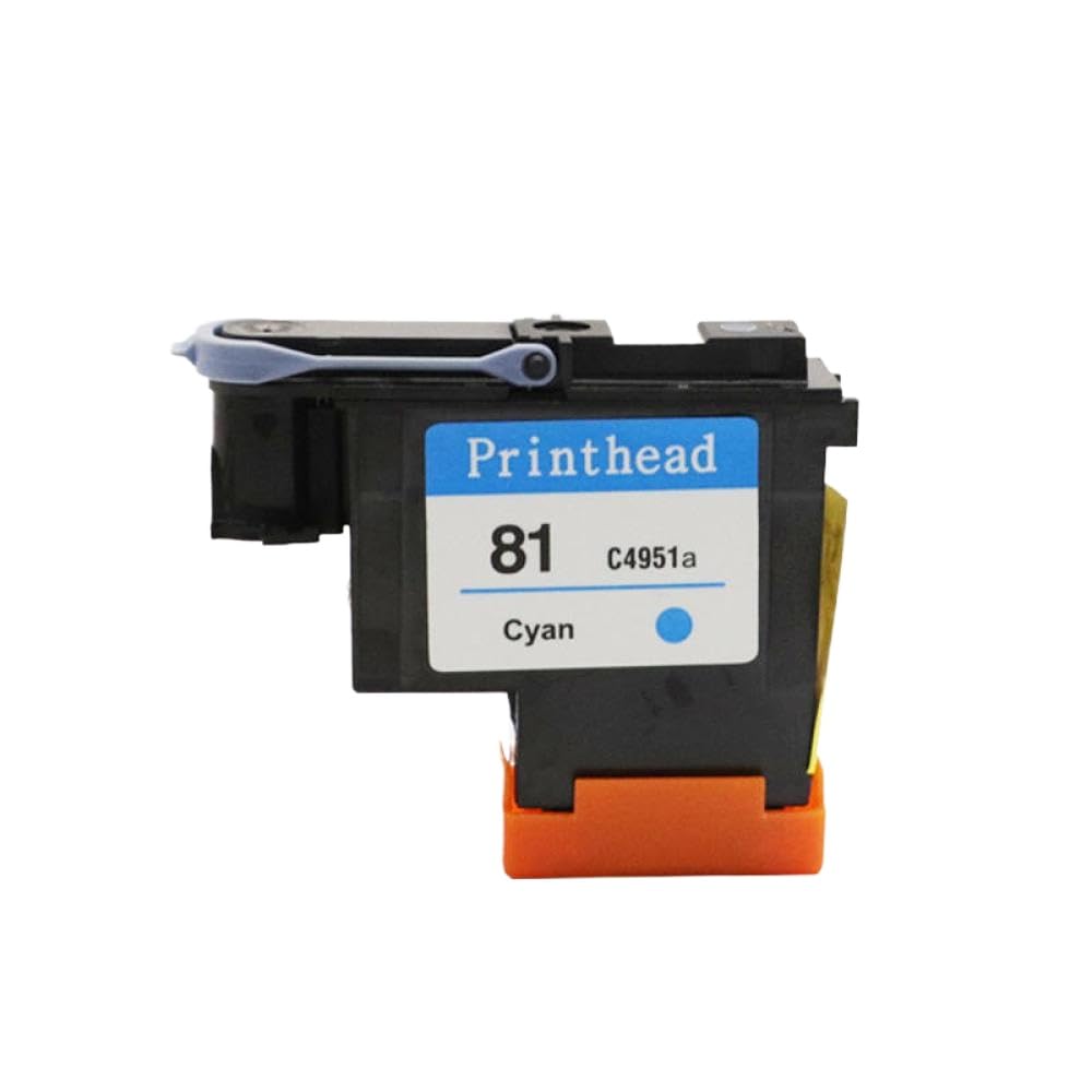 Compatible with 81 Printhead Designjet 5000 5000PC 5500 5500PS Printer(Cyan)