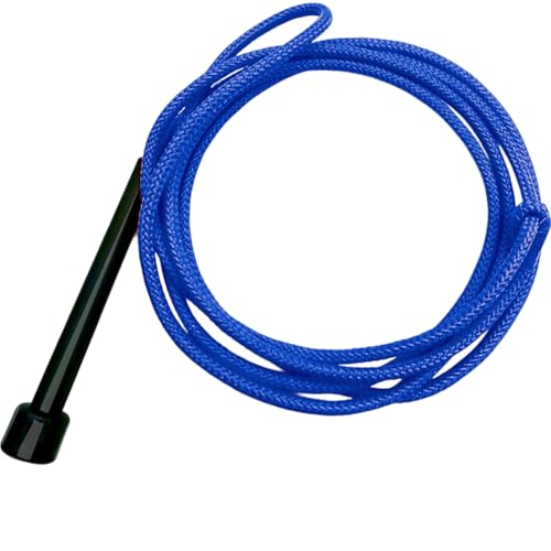 OOHGLITZ Cowboy Lasso Rope – Pre-Tied Roping Rope, Kids Lasso Toy, Sheep Lariat Ranch Lassoing Toy for Western Party Play (Blue)