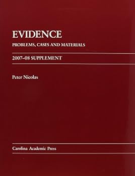 Paperback Evidence 2007-2008 Supplement: Problems, Cases and Materials Book