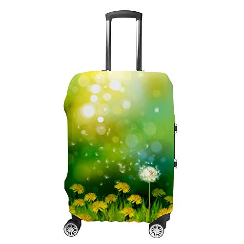 Housse de Protection pour Bagages de Voyage - Accessoire Valise Extensible Pissenlit