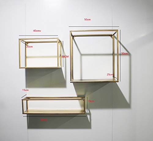 MU Étagère Murale de Rangement salon chambre meuble étagère fer