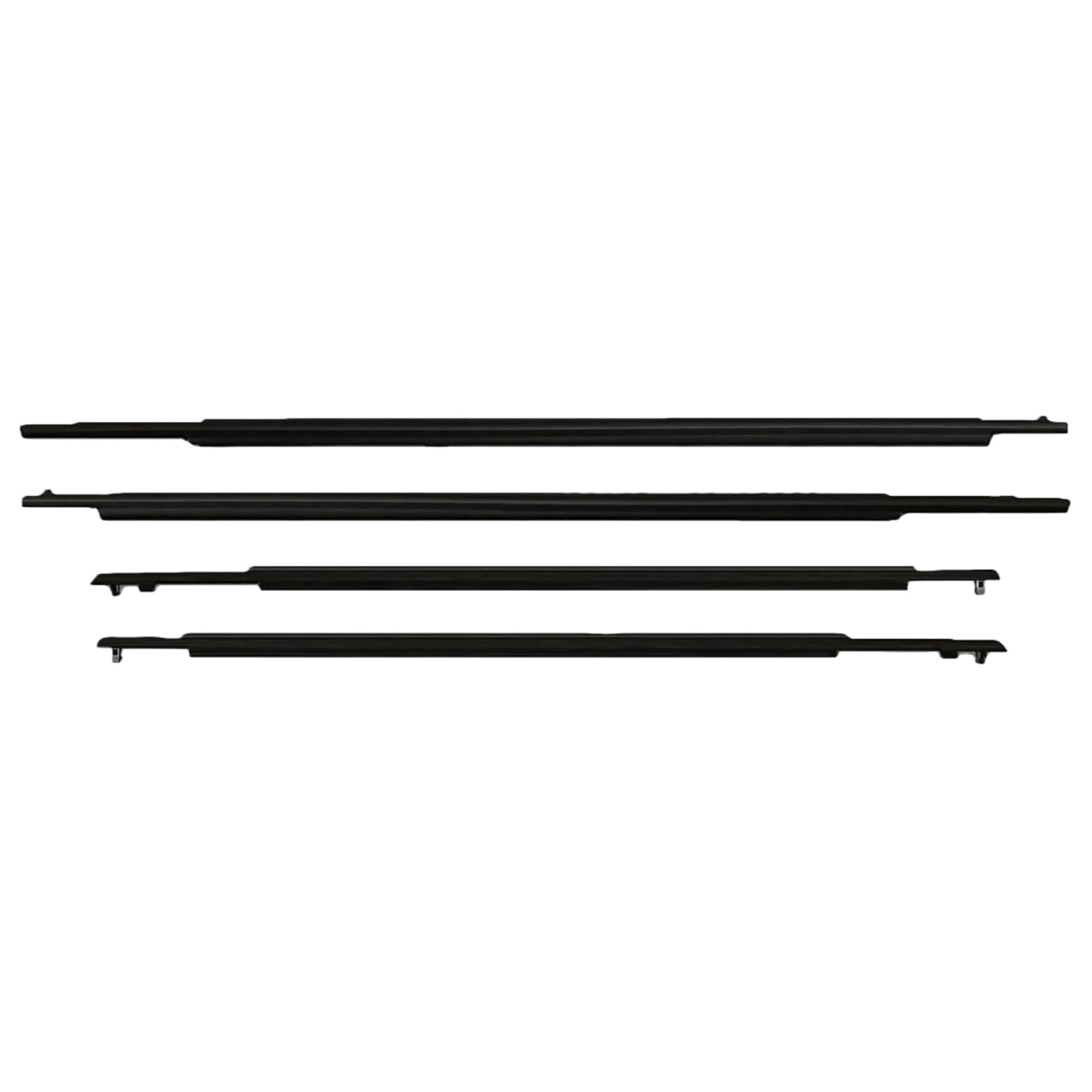 Mzxygkli For 2010-2015 Car Window Weather Strip For Prius Window Outer Weatherstrip Side Door Glass Rubber Belt Moulding Trim Waterproof Sealing Protector(For 2010-2015)