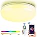 Nicetai Plafon WiFi Techo LED Lámparas de Luz 24W Control Remoto, Funciona con Alexa/Google Assistant(24W-WiFi-RGBW-30CM)
