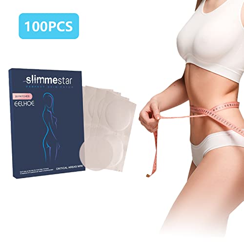 Patch Minceur 100pcs, Patch Minceur Perte de Poids Patch Minceur Ventre Plat Efficace Pache Pour Maigrir Patch Minceur Brûleur de Graisse Slim Patch Slimming Patch Pour Ventre De Bière Cover