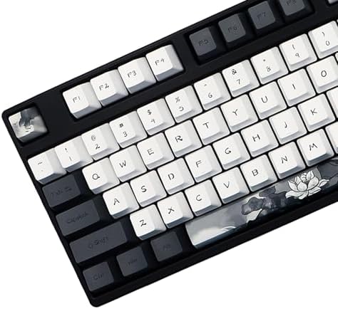 Catekro MOA Profil Tastenkappen 140 Tasten - Rosa PBT Keycaps Für Mechanische Tastaturen
