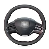 🚗【Fácil de instalar】Esta cubierta del volante está cosida a mano, debe hacerlo usted mismo, una puntada y un hilo, la costura es fácil y disfruta de la diversión de coser a mano para enriquecer la decoración interior de su automóvil y buscar la individualidad. (⭐El alambre para coser a mano es negro, si necesita otros colores, envíenos un correo electrónico)