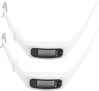 ULDIGI 2 peças relógio de exibição de caminhada masculino contador de calorias feminino corrida digital fitness pulseira branca distância para quilometragem pedômetro eletrônico de passo LCD -