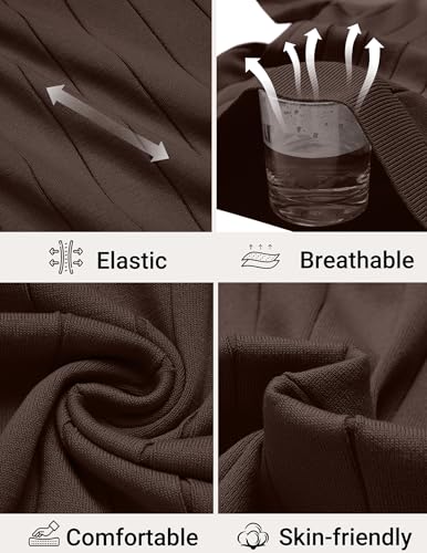 Image of COOFANDY Mens Polo Shirts Short Sleeve V Neck Knit Shirts for Men Casual Old Money Clothes Mens Golf Shirt