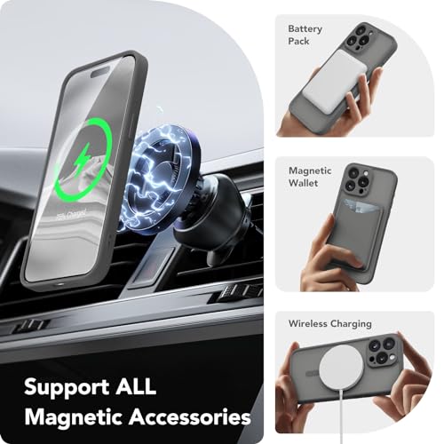 Coque iPhone 13 Pro Max fine grise pour une utilisation urbaine et nomade - 3