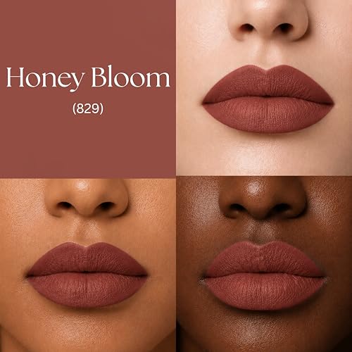 Image of BARELOVE SLAY All Day Non-Drying Liquid Lipstick for Women with Matte Finish One Swipe Application | Highly Pigmented |Smooth Glide Formula | Long Lasting | Transferproof | 12 ml | 829-HONEY BLOOM