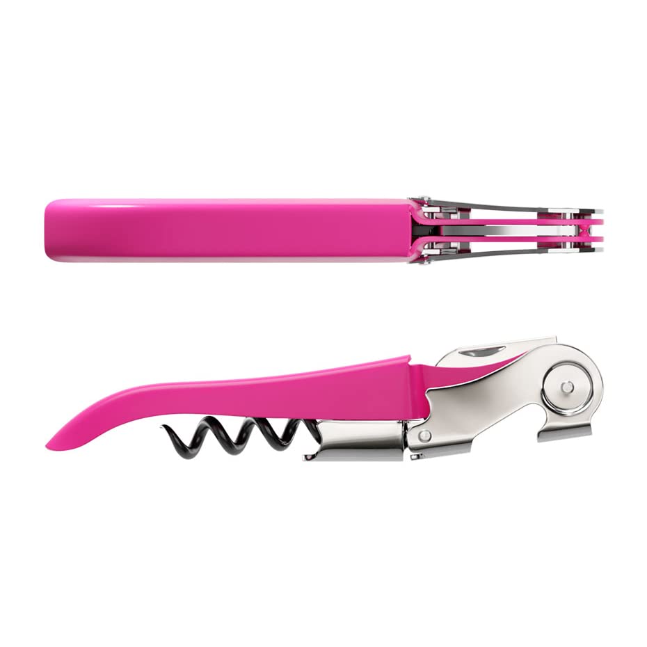 Koala Spain AC Two-Stroke Corkscrew with Articulated Spring, Pink - Image 4