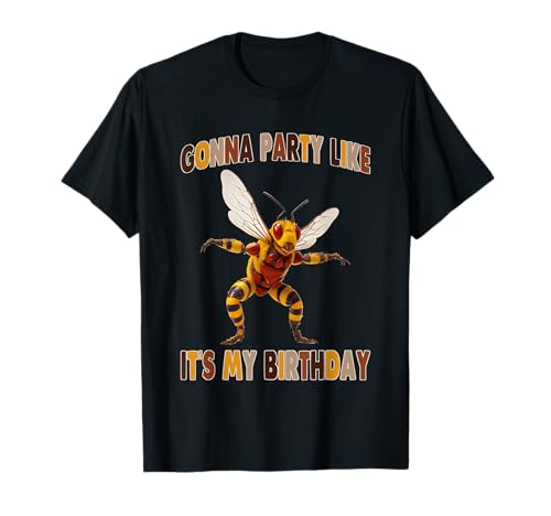 Voy a festejar como si fuera mi cumpleaños Bee Vibes Camiseta