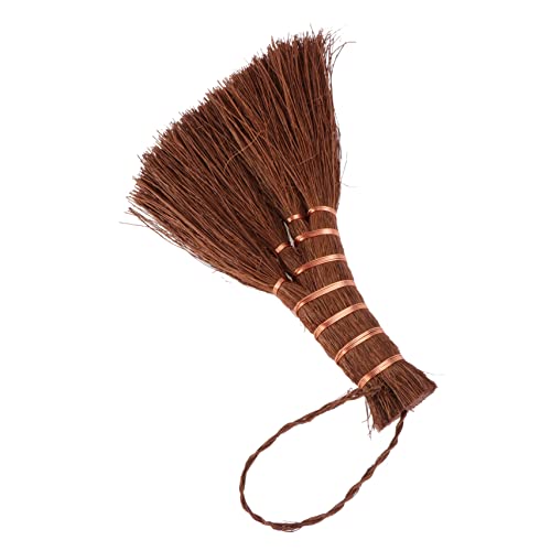 minkissy Household Cleaning Brushes Mini Broom Small Natural Material Home Use Broom