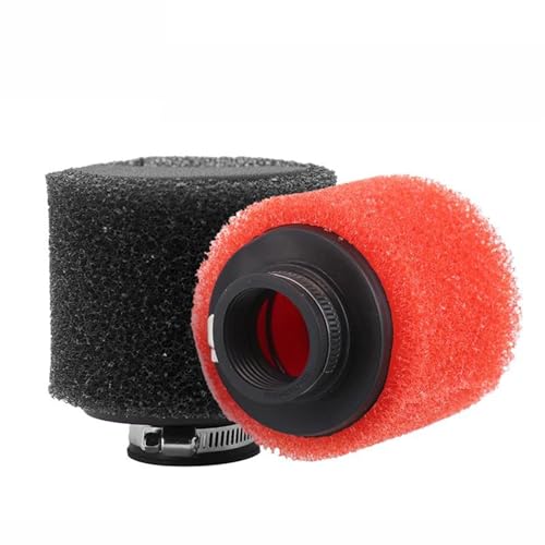 Mousse de carburateur moto lavable et filtre à air rond haute filtration