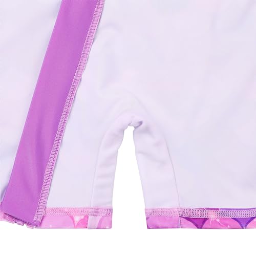 Image of XFGIRLS Baby /Toddler Girls Swimsuit Long Sleeve One-Piece Bathing Suit Rash Guard
