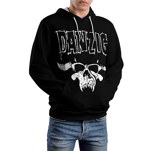 Hoodie Men's Casual 3D Graphic Printed Basic Sweatshirt Workout Pullover Clothes Shirt