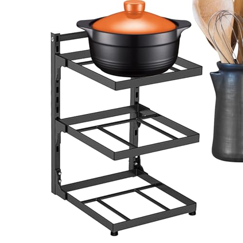 Scaffale portaoggetti sotto il lavello, regolabile sotto il , in acciaio inox, multifunzionale, antiruggine, resistente, per conservare spezie e medicinali