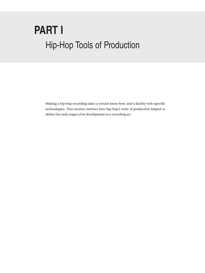 Hip-Hop Production. Livre de référence. Comprend Enregistrement(s) en ligne