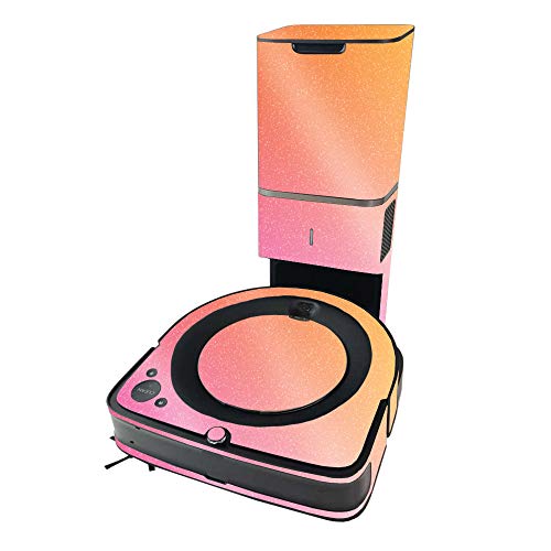 MightySkins Glossy Glitter Skin Compatible with iRobot Roomba s9+ Vacuum - Sunset Blur | Protective High-Gloss Glitter Finish | Easy to Apply and Change Styles | Made in The USA
