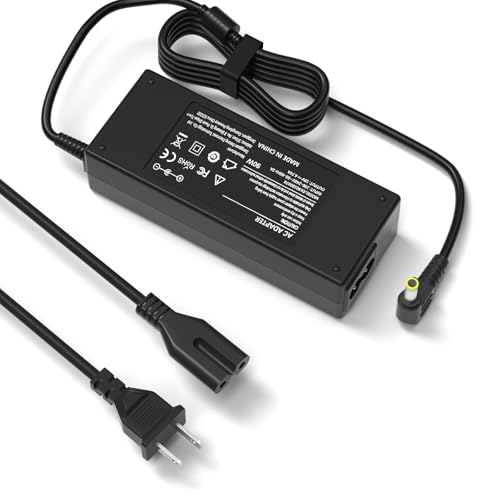 VillaCool 19.5V Power Cord Compatible with Sony Bravia TV 24' 32' 40' 42' 48' KDL-40W600B,KDL-48W600B,KDL-48650D,KDL-48R510C,KDL-55W650D,KDL-42W650A,KDL-32W700B Power Supply Charger