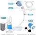 Portable Shower 1 Set IPX7 Waterproof Camping Shower 5000mAh Pressurized Camp 2 Level 3 Mode Detachable Washable Outdoor, Blue Portable Head Outdoor Camp