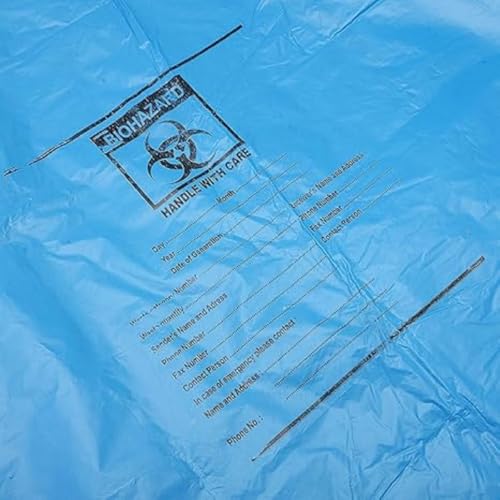 VENOM Bio Hazard/Bio-Medical Waste Bag in 51 Micron Thickness Use For Medical Waste|Dustbin Bag|(As Per Govt. Standards), 19 X 21 Inches (Size) Red -12 Pcs|Yellow-12 Pcs|Blue-12 Pcs (Pack of 36) - Image 4 thumbnail