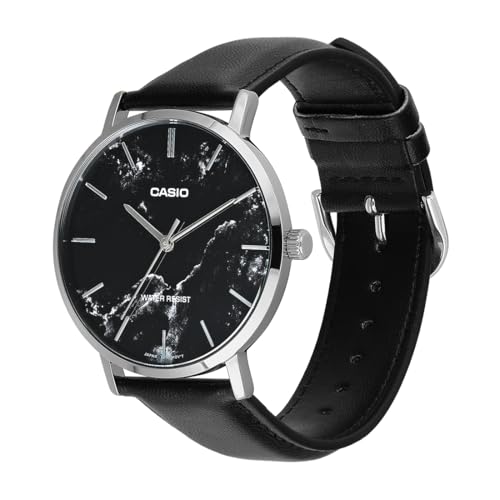 Image of Casio Enticer Men MTP-VT01LM-1AUDF Analog Black Dial Men (A2351)