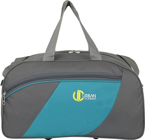 Image of URBAN CLASSIC Stylish and Spacy Waterproof Polyster Duffel Bag for Traveling Duffle Bag Without Weels 55 Leter (Grey)